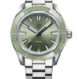 ZELOS SWORDFISH 40MM SS 'SAGE GREEN'